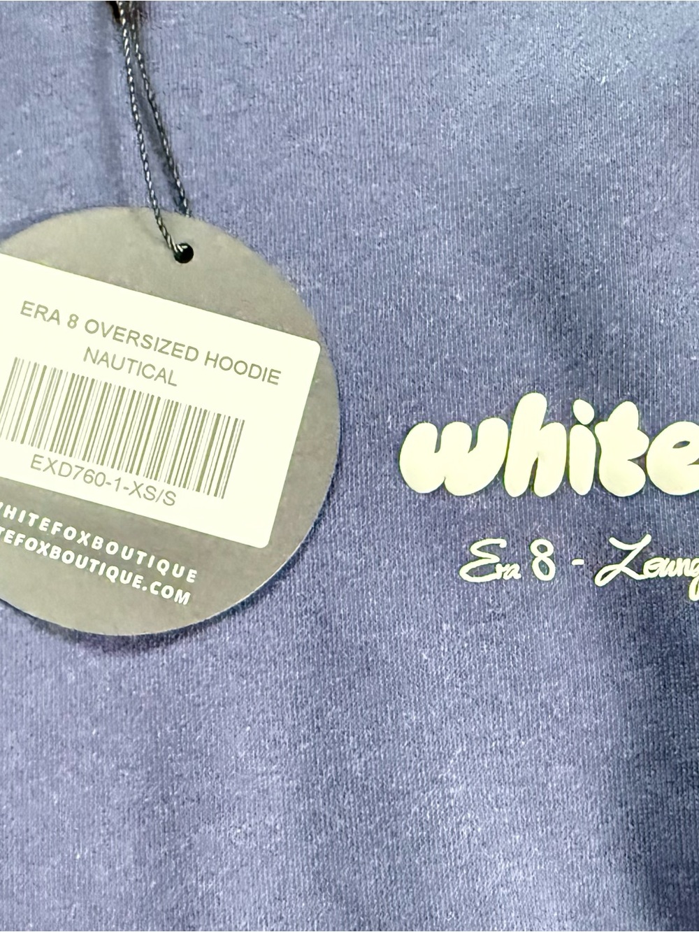 WHITE FOX ERA 8 HOODIE AND JOGGER SET NWT NAUTICAL XS/S - Picture 2 of 3